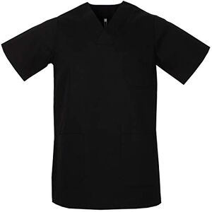 MISEMIYA Medizinische Uniformen Unisex Top Krankenschwester Krankenhaus Berufskleidung Large, Schwarz MISEMIYA Medizinische Uniformen Unisex Top Krankenschwester Krankenhaus Berufskleidung Large, Schwarz