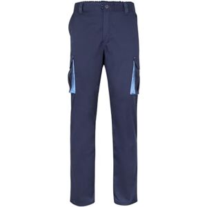 VELILLA Herren 103004;pantalón Bicolor Multibolsillos Hose, Marineblau Und Himmelblau, 34 EU VELILLA Herren 103004;pantalón Bicolor Multibolsillos Hose, Marineblau Und Himmelblau, 34 EU