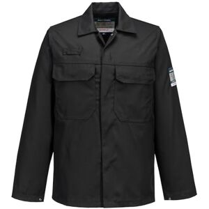 Portwest BIZ2 Herren Flammenresistente Bizweld FR Arbeitsjacke Schwarz, S Portwest BIZ2 Herren Flammenresistente Bizweld FR Arbeitsjacke Schwarz, S