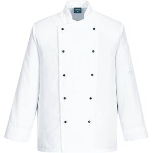 Portwest Somerset Chef Jacket Color: White Talla: XXL Portwest Somerset Chef Jacket Color: White Talla: XXL