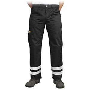 REIS Warnhose Arbeitshose mit Reflektionsstreifen Gr. 48, der EN471 REIS Warnhose Arbeitshose mit Reflektionsstreifen Gr. 48, der EN471