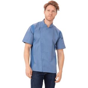 Chef Works Herren Springfield Chef Coat Kochjacke, Himmelblau, XXX-Large Chef Works Herren Springfield Chef Coat Kochjacke, Himmelblau, XXX-Large