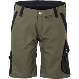 Planam 6465052 Norit Damen Shorts, Oliv/Schwarz, Größe L Planam 6465052 Norit Damen Shorts, Oliv/Schwarz, Größe L