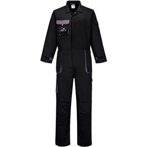 Portwest Texo Kontrast Overall, Größe: XXL, Farbe: Schwarz, TX15BKRXXL Portwest Texo Kontrast Overall, Größe: XXL, Farbe: Schwarz, TX15BKRXXL