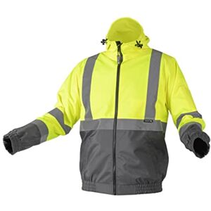 Högert Technik Warnschutz-Arbeitsjacke NIMS, reflektierende Sommer-Bomberjacke, wasserdicht, atmungsaktiv, gelb, S, Windschutz, Arbeitskleidung, Bau & Straße Högert Technik Warnschutz-Arbeitsjacke NIMS, reflektierende Sommer-Bomberjacke, wasserdicht, atmungsaktiv, gelb, S, Windschutz, Arbeitskleidung, Bau & Straße