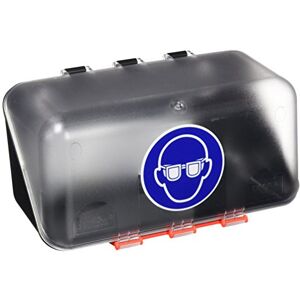 neoLab Mini Aufbewahrungsbox für Schutzbrillen Transparente Schutzbrillenbox aus ABS-Kunststoff mit Gebotszeichen nach VGB 125 IP65 Box mit Wandhalterung für Sicherheitsbrille oder Mundschutz neoLab Mini Aufbewahrungsbox für Schutzbrillen Transparente Schutzbrillenbox aus ABS-Kunststoff mit Gebotszeichen nach VGB 125 IP65 Box mit Wandhalterung für Sicherheitsbrille oder Mundschutz