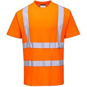 Portwest Baumwoll-Comfort-Warnschutz-Kurzarmshirt, Größe: XL, Farbe: Orange, S170ORRXL Portwest Baumwoll-Comfort-Warnschutz-Kurzarmshirt, Größe: XL, Farbe: Orange, S170ORRXL