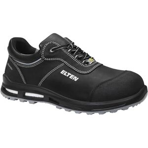 ELTEN Sicherheitsschuhe REACTION XXT Low ESD S3, Damen und Herren, Leder, Kunststoffkappe (leichter als Stahlkappe), leicht, robust, Schwarz/Grau, Größe: 38 ELTEN Sicherheitsschuhe REACTION XXT Low ESD S3, Damen und Herren, Leder, Kunststoffkappe (leichter als Stahlkappe), leicht, robust, Schwarz/Grau, Größe: 38