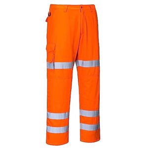 Portwest RT49 Hi-Vis Drei-Band-Arbeitshose Orange, L Portwest RT49 Hi-Vis Drei-Band-Arbeitshose Orange, L