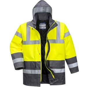 Portwest Warnschutz Kontrast Traffic-Jacke, Größe: L, Farbe: Gelb, S466YERL Portwest Warnschutz Kontrast Traffic-Jacke, Größe: L, Farbe: Gelb, S466YERL