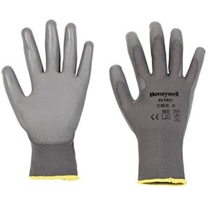 Honeywell 2100250-06 PU FIRST Allzweck-Polyamid-Strickhandschuhe, leicht, 26 cm lang, Größe 06 (Packung mit 10 Paar), Grau Honeywell 2100250-06 PU FIRST Allzweck-Polyamid-Strickhandschuhe, leicht, 26 cm lang, Größe 06 (Packung mit 10 Paar), Grau