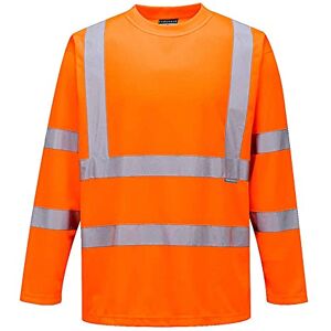 Portwest Warnschutz Langarm-T-Shirt , Größe: M, Farbe: Orange, S178ORRM Portwest Warnschutz Langarm-T-Shirt , Größe: M, Farbe: Orange, S178ORRM