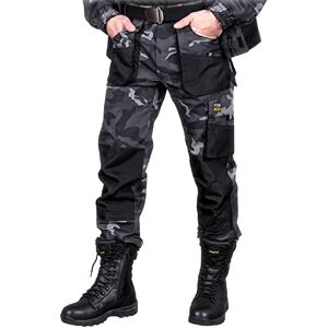 REIS FORECO-T MOB56 Arbeitshosen Männer, Arbeitshose, Schnittschutzhose, Arbeithose Herren, Tarnfarbe Schwarz, 56 Größe REIS FORECO-T MOB56 Arbeitshosen Männer, Arbeitshose, Schnittschutzhose, Arbeithose Herren, Tarnfarbe Schwarz, 56 Größe