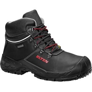 ELTEN Sicherheitsschuhe Renzo GTX Mid ESD S3 CI, Damen und Herren, Leder, Stahlkappe, leicht, robust 38, Schwarz ELTEN Sicherheitsschuhe Renzo GTX Mid ESD S3 CI, Damen und Herren, Leder, Stahlkappe, leicht, robust 38, Schwarz