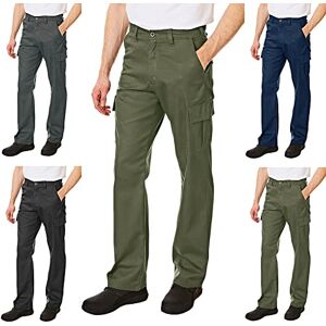 Lee Cooper LCPNT205 Herren-Pflegeleichte Berufssicherheitshose im klassischen Cargo-Stil mit mehreren Taschen, Khaki, 30W / 29L Lee Cooper LCPNT205 Herren-Pflegeleichte Berufssicherheitshose im klassischen Cargo-Stil mit mehreren Taschen, Khaki, 30W / 29L