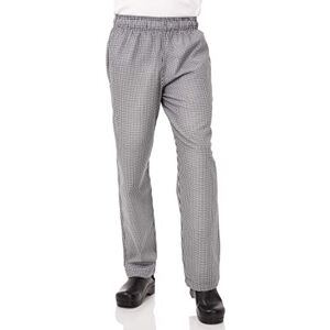 Chef Works Herren Essential Baggy Chef Pants Kochhose, Kleines Karo, 5X-Groß Chef Works Herren Essential Baggy Chef Pants Kochhose, Kleines Karo, 5X-Groß