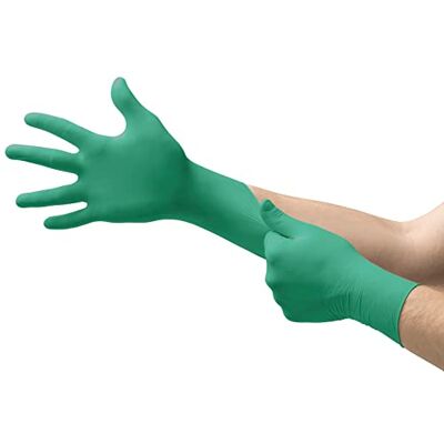 Ansell TouchNTuff 92-500 inweg-Nitrilhandschuhe Gepudert, Latexfrei Handschuh, Exzellenter Schutz bei Mechanik- und Chemikalienarbeiten, Lebensmitteln, Grün, Grün, Größe M (100 Handschuhe) Ansell TouchNTuff 92-500 inweg-Nitrilhandschuhe Gepudert, Latexfrei Handschuh, Exzellenter Schutz bei Mechanik- und Chemikalienarbeiten, Lebensmitteln, Grün, Grün, Größe M (100 Handschuhe)