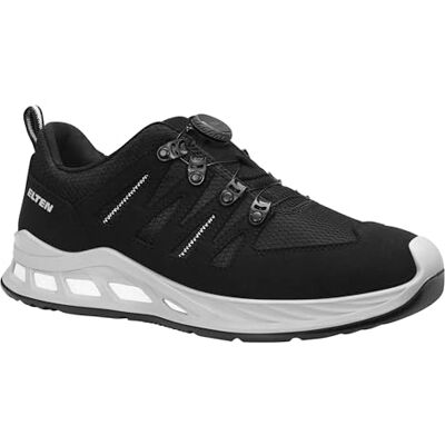 ELTEN Sicherheitsschuhe Maddox XXR BOA Black-Grey Low ESD S3S für Herren, Stahlkappe, leicht, atmungsaktiv, Gr. 46 ELTEN Sicherheitsschuhe Maddox XXR BOA Black-Grey Low ESD S3S für Herren, Stahlkappe, leicht, atmungsaktiv, Gr. 46