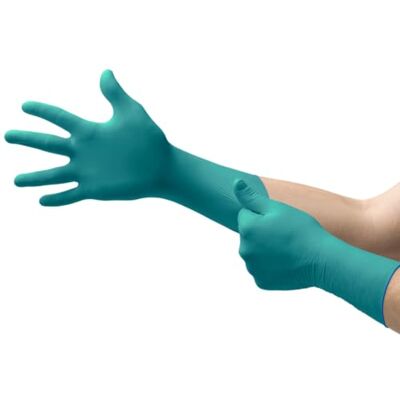 Ansell Microflex 93-260 Einmalhandschuh für Chemikalienschutz, Patentierte Formulierung, Herausragenden Schutz, Anatomische Passform, Verlängerte Stulpe, Grün, Größe XL (50 Handschuhe) Ansell Microflex 93-260 Einmalhandschuh für Chemikalienschutz, Patentierte Formulierung, Herausragenden Schutz, Anatomische Passform, Verlängerte Stulpe, Grün, Größe XL (50 Handschuhe)