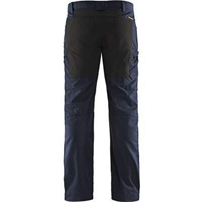 BLÅKLÄDER 14591845 Diensthose Stretch, Marineblau / Schwarz, C52 BLÅKLÄDER 14591845 Diensthose Stretch, Marineblau / Schwarz, C52