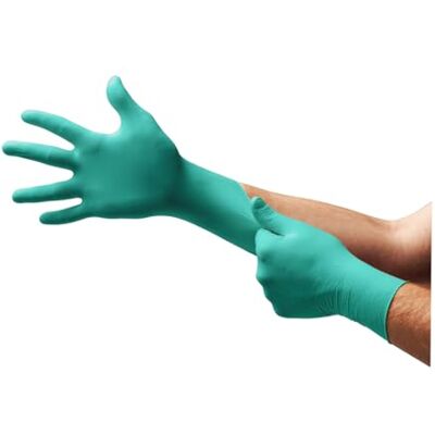 Ansell Microflex 93-260 Einmalhandschuh für Chemikalienschutz, Patentierte Formulierung mit Herausragenden Schutz, Anatomische Passform, Verlängerte Stulpe, Größe L (6 Handschuhe) Ansell Microflex 93-260 Einmalhandschuh für Chemikalienschutz, Patentierte Formulierung mit Herausragenden Schutz, Anatomische Passform, Verlängerte Stulpe, Größe L (6 Handschuhe)