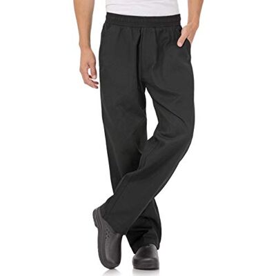 Chef Works Better Built Baggy Chef Hose für Herren, schwarz, XX-Large Chef Works Better Built Baggy Chef Hose für Herren, schwarz, XX-Large