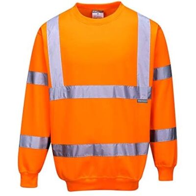 Portwest Warnschutz-Pullover, Farbe: Orange. Größe: 5XL, B303ORR5XL Portwest Warnschutz-Pullover, Farbe: Orange. Größe: 5XL, B303ORR5XL