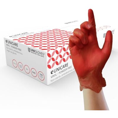 UNIGLOVES Soft Vinyl Einweg Handschuhe UNIGLOVES Soft Vinyl Einweg Handschuhe