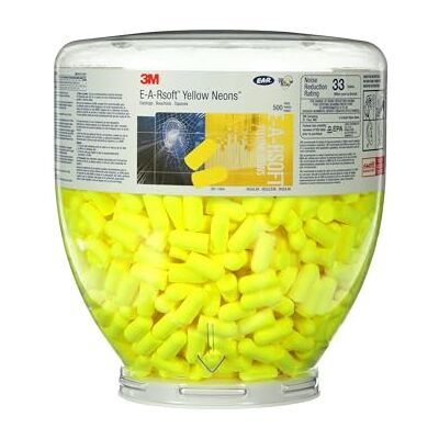 3M E-A-RSoft Gehörschutzstöpsel, Schaumstoff, Allgemein, 500 Stück, Gelb, Industriell, Allgemeiner Gehörschutz 3M E-A-RSoft Gehörschutzstöpsel, Schaumstoff, Allgemein, 500 Stück, Gelb, Industriell, Allgemeiner Gehörschutz