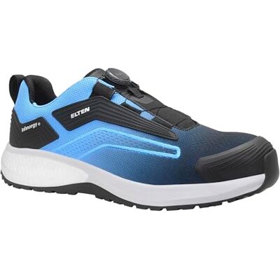 ELTEN Sicherheitsschuhe Tornado XXSW BOA Black-Blue Low ESD S1PS für Damen & Herren, Carbonkappe, leicht, atmungsaktiv, Gr. 39 ELTEN Sicherheitsschuhe Tornado XXSW BOA Black-Blue Low ESD S1PS für Damen & Herren, Carbonkappe, leicht, atmungsaktiv, Gr. 39