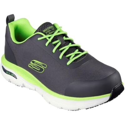 Skechers Arbeitsschuhe Herren S3 SRC ESD Arch Fit Sr Ringstap Sneaker Herausnehmbare Innensohle Nach EN ISO 20345-2011 Zertifizierte Fußgewölbeunterstützung Skechers Arbeitsschuhe Herren S3 SRC ESD Arch Fit Sr Ringstap Sneaker Herausnehmbare Innensohle Nach EN ISO 20345-2011 Zertifizierte Fußgewölbeunterstützung