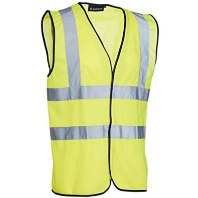 Blackrock Gelbe Warnweste, Warnwesten, Warnwesten, hohe Sichtbarkeit, Sicherheitsweste, reflektierend, Hivisible PPE, Hi Viz, Sicherheitswesten, Arbeitskleidung, Arbeit, Radfahren, Herren und Damen Blackrock Gelbe Warnweste, Warnwesten, Warnwesten, hohe Sichtbarkeit, Sicherheitsweste, reflektierend, Hivisible PPE, Hi Viz, Sicherheitswesten, Arbeitskleidung, Arbeit, Radfahren, Herren und Damen