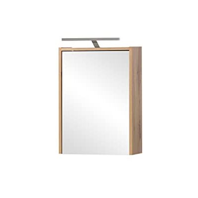 Schildmeyer Spiegelschrank Carlos, Eiche Landhaus Dekor, 43,5 x 16 x 64 cm Schildmeyer Spiegelschrank Carlos, Eiche Landhaus Dekor, 43,5 x 16 x 64 cm