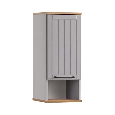 Schildmeyer Hängeschrank Jelda 154165, platingrau/Eiche Landhaus Dekor, 30,3 x 20,5 x 70,8 cm Schildmeyer Hängeschrank Jelda 154165, platingrau/Eiche Landhaus Dekor, 30,3 x 20,5 x 70,8 cm