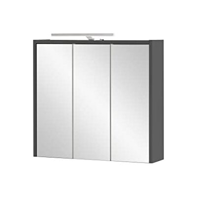 Schildmeyer Spiegelschrank Carlos, anthrazit, 65 x 16 x 64 cm Schildmeyer Spiegelschrank Carlos, anthrazit, 65 x 16 x 64 cm