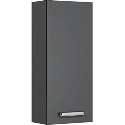 Pelipal Badezimmer Hängeschrank Quickset 311 in Anthrazit Glanz, 30 cm breit Bad Wandschrank mit 1 Tür und 2 Einlegeböden Pelipal Badezimmer Hängeschrank Quickset 311 in Anthrazit Glanz, 30 cm breit Bad Wandschrank mit 1 Tür und 2 Einlegeböden