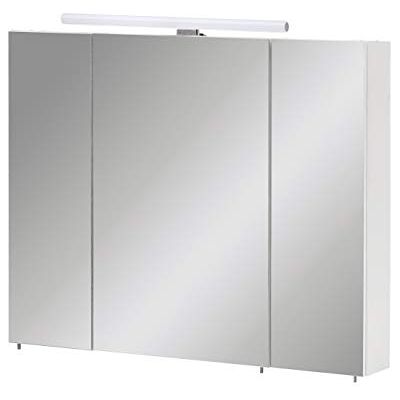 Schildmeyer Spiegelschrank Maxim 155029, mattweiß, 80 x 16 x 74,7 cm Schildmeyer Spiegelschrank Maxim 155029, mattweiß, 80 x 16 x 74,7 cm