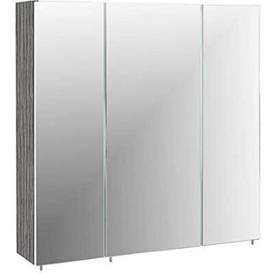 Schildmeyer Trient Spiegelschrank, Holzdekor, esche grau Dekor, 71 x 70 x 16 cm Schildmeyer Trient Spiegelschrank, Holzdekor, esche grau Dekor, 71 x 70 x 16 cm