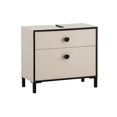 Schildmeyer Edda Waschbeckenunterschrank 159682, cremebeige, 65,1 x 33 x 59,1 cm Schildmeyer Edda Waschbeckenunterschrank 159682, cremebeige, 65,1 x 33 x 59,1 cm