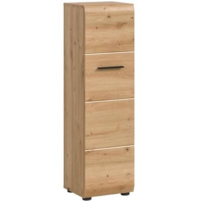 xonox.home – Stauraumtype Ice 30x106x30 cm in Korpus und Front Artisan Oak Nachbildung – holzfarbener Badschrank Unterschrank für Waschbecken – modern & platzsparend xonox.home – Stauraumtype Ice 30x106x30 cm in Korpus und Front Artisan Oak Nachbildung – holzfarbener Badschrank Unterschrank für Waschbecken – modern & platzsparend
