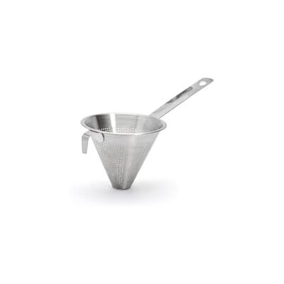 DE BUYER Küchenspitzsieb "Chinois" aus perforiertem Edelstahl -Durchmesser 14 cm 3350.14N, Silber DE BUYER Küchenspitzsieb "Chinois" aus perforiertem Edelstahl -Durchmesser 14 cm 3350.14N, Silber