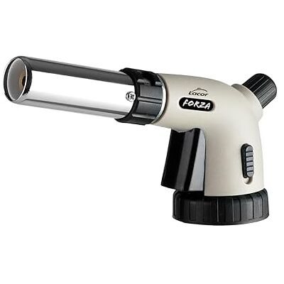 LACOR 68899 Forza Gasbrennerkopf, selbstzündend piezoelektrisch, einstellbarer Flammenregler, Sicherheitsschloss, 360Grad System, karamellisiert, gegrillt oder braun, Professioneller Einsatz LACOR 68899 Forza Gasbrennerkopf, selbstzündend piezoelektrisch, einstellbarer Flammenregler, Sicherheitsschloss, 360Grad System, karamellisiert, gegrillt oder braun, Professioneller Einsatz