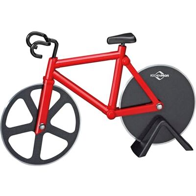 KÜCHENPROFI Pizzaschneider BIKE, antihaftbeschichtete Räder, Edelstahl KÜCHENPROFI Pizzaschneider BIKE, antihaftbeschichtete Räder, Edelstahl