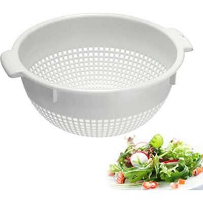 Westmark Abtropfsieb mit versenkten Griffen, Kunststoff, Weiß, 21262211 Westmark Abtropfsieb mit versenkten Griffen, Kunststoff, Weiß, 21262211