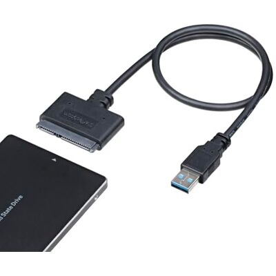 StarTech .com SATA auf USB Kabel USB 3.0 auf 2.5" SATA III Festplatten Adapter Externer Konverter für SSD/HDD Datenübertragung (USB3S2SAT3CB) StarTech .com SATA auf USB Kabel USB 3.0 auf 2.5" SATA III Festplatten Adapter Externer Konverter für SSD/HDD Datenübertragung (USB3S2SAT3CB)
