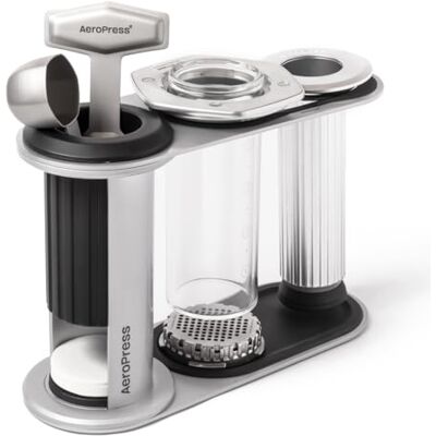 AeroPress Organizer-Ständer aus Edelstahl, High-End Kaffeebar-Station Zubehör, Kompakte Aufbewahrungslösung passend für Premium, Clear und Original Hand-Kaffeemaschinen AeroPress Organizer-Ständer aus Edelstahl, High-End Kaffeebar-Station Zubehör, Kompakte Aufbewahrungslösung passend für Premium, Clear und Original Hand-Kaffeemaschinen