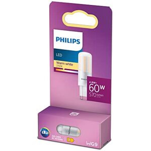 Philips LED Lampe 60W, G9, warmwei脽 (2700 Kelvin), 570 Lumen, Weiß Philips LED Lampe 60W, G9, warmwei脽 (2700 Kelvin), 570 Lumen, Weiß