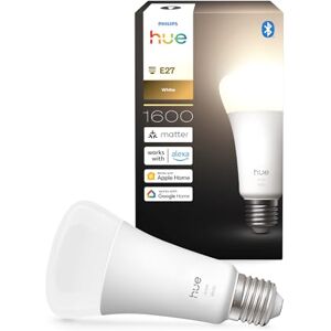 Philips Smart LED A67 Lampe, warmes Weißlicht 2700K, LED Leuchtmittel mit E27 Fassung, 13,5W, 1600 Lumen, dimmbar, smartes Licht kompatibel mit Alexa, Google Assistant und Apple Home, 1er Pack Philips Smart LED A67 Lampe, warmes Weißlicht 2700K, LED Leuchtmittel mit E27 Fassung, 13,5W, 1600 Lumen, dimmbar, smartes Licht kompatibel mit Alexa, Google Assistant und Apple Home, 1er Pack
