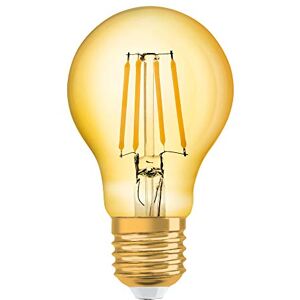 Osram LED Vintage Edition 1906, Sockel: E27, Nicht Dimmbar, Warmweiß, Filament Gold