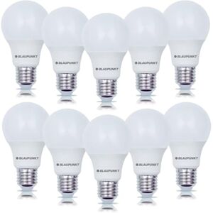 Blaupunkt LED-Lampen Set von 10 - E27 6W Natürliche Weiße - Glühbirne Blaupunkt LED-Lampen Set von 10 - E27 6W Natürliche Weiße - Glühbirne